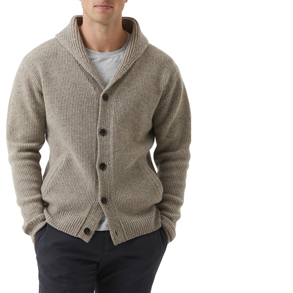 Rodd & Gunn Other - Rodd & Gunn Men's South Hagely Knit Wool Cardigan in Fawn Size Large